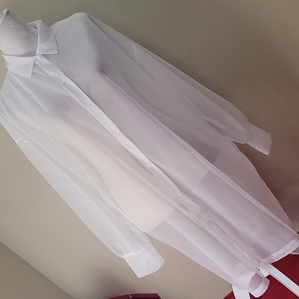 Fashion Nova Mesh Tunic